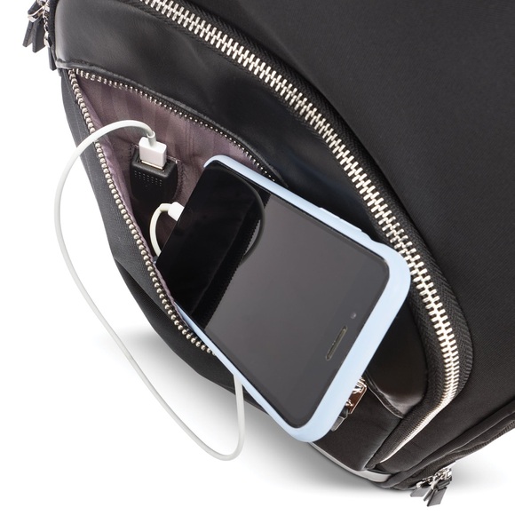 Samsonite Just Right Standard Black Slim Backpack - Picture 9 of 13